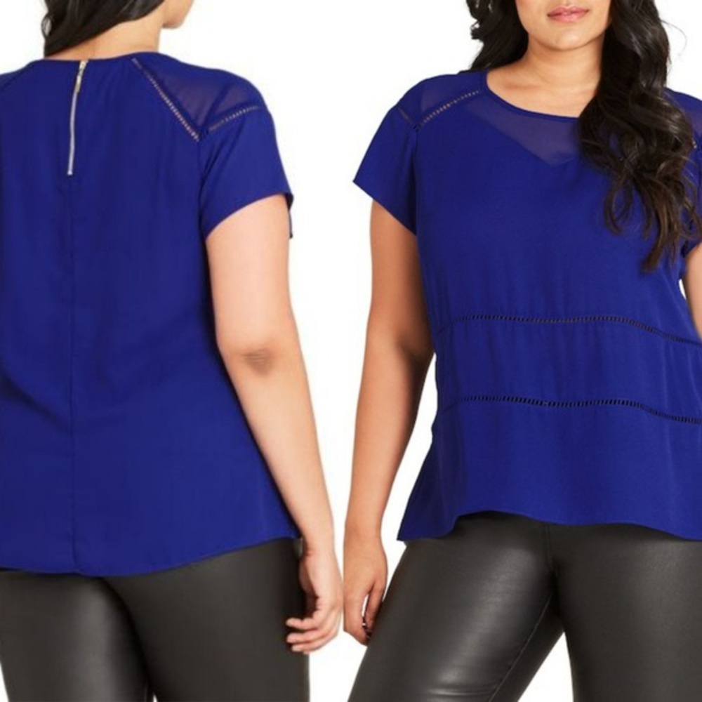 NWT City Chic Night Out Top - 22/XL